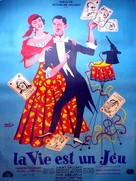 La vie est un jeu - French Movie Poster (xs thumbnail)