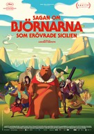 La fameuse invasion des ours en Sicile - Swedish Movie Poster (xs thumbnail)