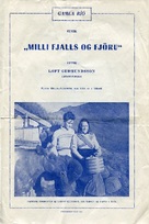 Milli fjalls og fj&ouml;ru - Icelandic Movie Poster (xs thumbnail)