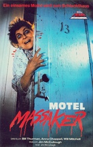 Mountaintop Motel Massacre - German VHS movie cover (xs thumbnail)