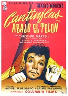 Abajo el tel&oacute;n - Spanish Movie Poster (xs thumbnail)