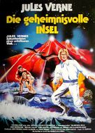 Mysterious Island - German Movie Poster (xs thumbnail)