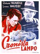 The Speed Reporter - Italian Movie Poster (xs thumbnail)