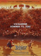 Ast&egrave;rix et les Vikings - Danish Movie Poster (xs thumbnail)