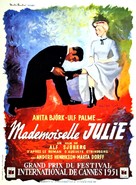 Fr&ouml;ken Julie - French Movie Poster (xs thumbnail)