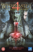 Wishmaster 4: The Prophecy Fulfilled - British VHS movie cover (xs thumbnail)