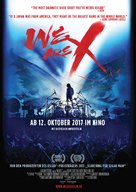 We Are X - German Movie Poster (xs thumbnail)