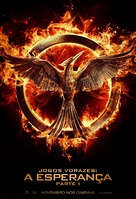 The Hunger Games: Mockingjay - Part 1 - Brazilian Movie Poster (xs thumbnail)