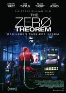The Zero Theorem - German Movie Poster (xs thumbnail)