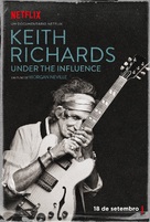 Keith Richards: Under the Influence - Brazilian Movie Poster (xs thumbnail)