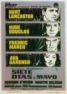Seven Days in May - Spanish Movie Poster (xs thumbnail)