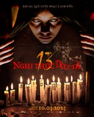 13 exorcismos - Vietnamese Movie Poster (xs thumbnail)