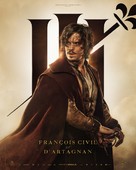 Les trois mousquetaires: D&#039;Artagnan - French Movie Poster (xs thumbnail)