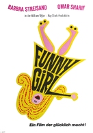 Funny Girl - German Movie Poster (xs thumbnail)