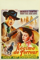 Man from Texas - Belgian Movie Poster (xs thumbnail)