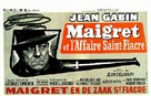 Maigret et l&#039;affaire Saint-Fiacre - Belgian Movie Poster (xs thumbnail)