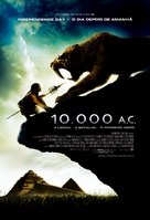 10,000 BC - Brazilian Movie Poster (xs thumbnail)