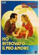 I Met My Love Again - Italian Movie Poster (xs thumbnail)