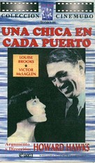 A Girl in Every Port - Spanish VHS movie cover (xs thumbnail)