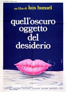 Cet obscur objet du d&eacute;sir - Italian Movie Poster (xs thumbnail)