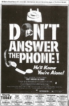 Don&#039;t Answer the Phone! - poster (xs thumbnail)