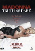 Madonna: Truth or Dare - DVD movie cover (xs thumbnail)
