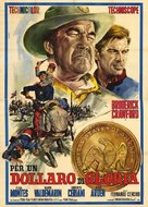 Per un dollaro di gloria - Italian Movie Poster (xs thumbnail)