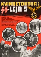 SS Lager 5: L&#039;inferno delle donne - Danish Movie Poster (xs thumbnail)