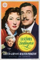 Mrs. Parkington - Spanish Movie Poster (xs thumbnail)