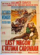 The Last Wagon - Italian Movie Poster (xs thumbnail)