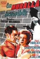 Den osynliga muren - Spanish Movie Poster (xs thumbnail)