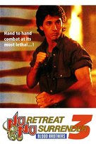 No Retreat, No Surrender 3: Blood Brothers - British Movie Cover (xs thumbnail)