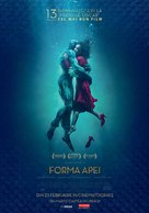 The Shape of Water - Romanian Movie Poster (xs thumbnail)
