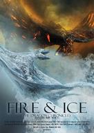 Fire &amp; Ice - Romanian Movie Poster (xs thumbnail)