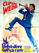 Mr. Belvedere Rings the Bell - French Movie Poster (xs thumbnail)