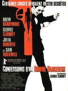 Confessions of a Dangerous Mind - French Movie Poster (xs thumbnail)