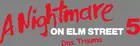 A Nightmare on Elm Street 5: The Dream Child Logo