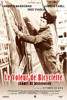 Ladri di biciclette - French Re-release movie poster (xs thumbnail)