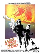 Dirty Mary Crazy Larry - French Movie Poster (xs thumbnail)