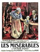 Les mis&eacute;rables - French Movie Poster (xs thumbnail)