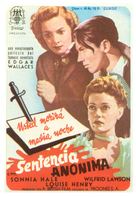 The Gaunt Stranger - Spanish Movie Poster (xs thumbnail)