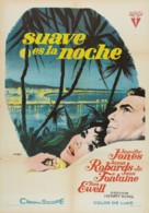 Tender Is the Night - Spanish Movie Poster (xs thumbnail)