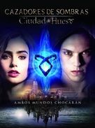The Mortal Instruments: City of Bones - Spanish DVD movie cover (xs thumbnail)