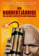 Hundra&aring;ringen som klev ut genom f&ouml;nstret och f&ouml;rsvann - Swiss Movie Poster (xs thumbnail)
