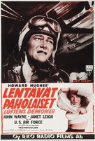 Jet Pilot - Finnish Movie Poster (xs thumbnail)