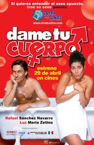 Dame tu cuerpo - Mexican Movie Poster (xs thumbnail)