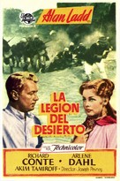 Desert Legion - Spanish Movie Poster (xs thumbnail)