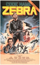 Code Name: Zebra - Finnish VHS movie cover (xs thumbnail)