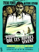 Seven Waves Away - French Movie Poster (xs thumbnail)