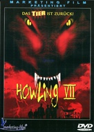 Howling: New Moon Rising - German DVD movie cover (xs thumbnail)